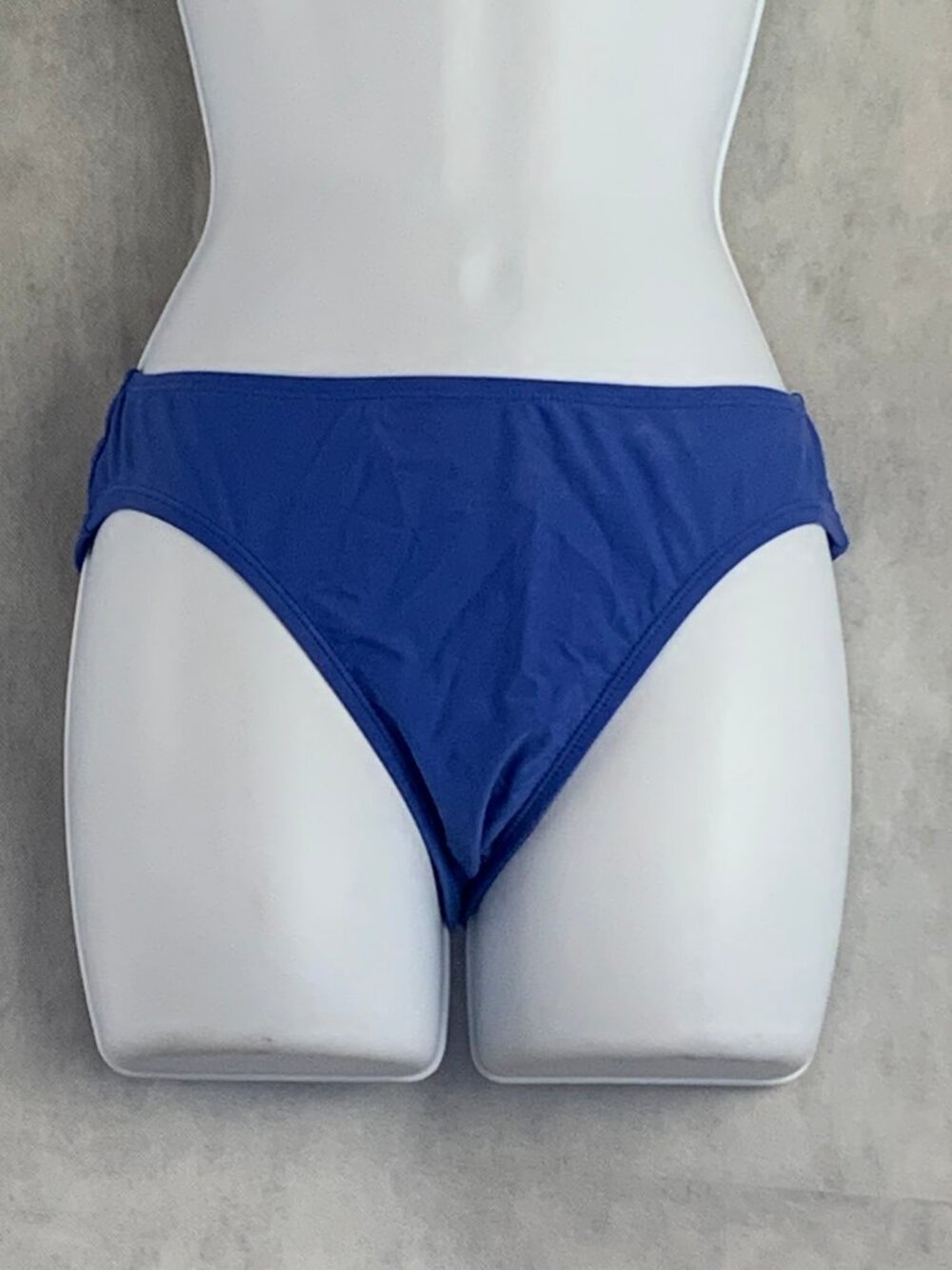 Island Escape Women's Bikini Swimsuit Swim Bottom, Dark Blue, Size 6